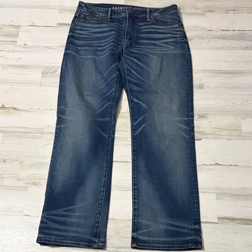 American Eagle Outfitters Men's Original Bootcut Jeans Size 33 - Picture 2 of 9